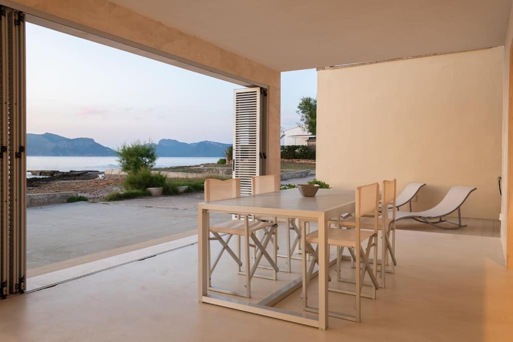 Moremar - Una Casa Especial Junto Al Mar Алькудия Экстерьер фото